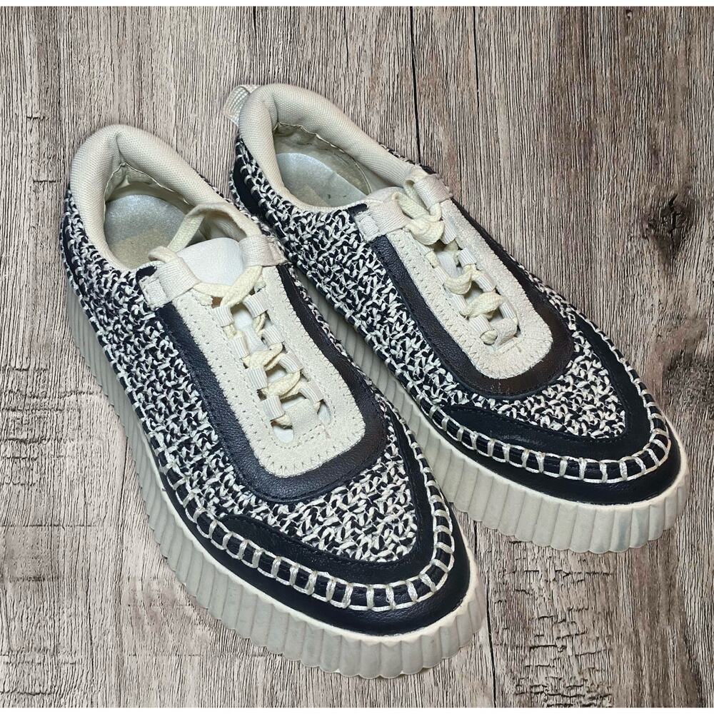 Dolce Vita black and white women’s sneaker.‎ Size 8.5